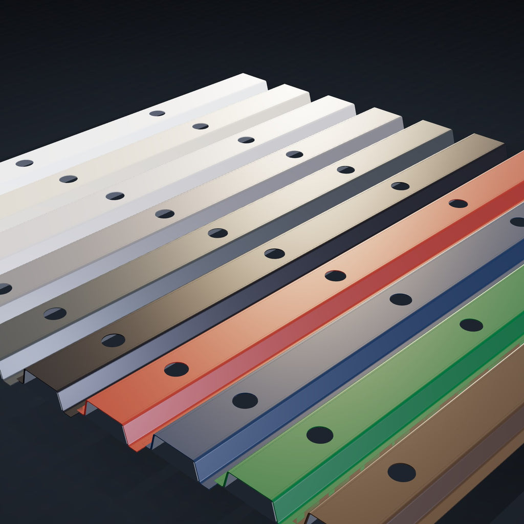 Horizon hat track in a range of trim colours